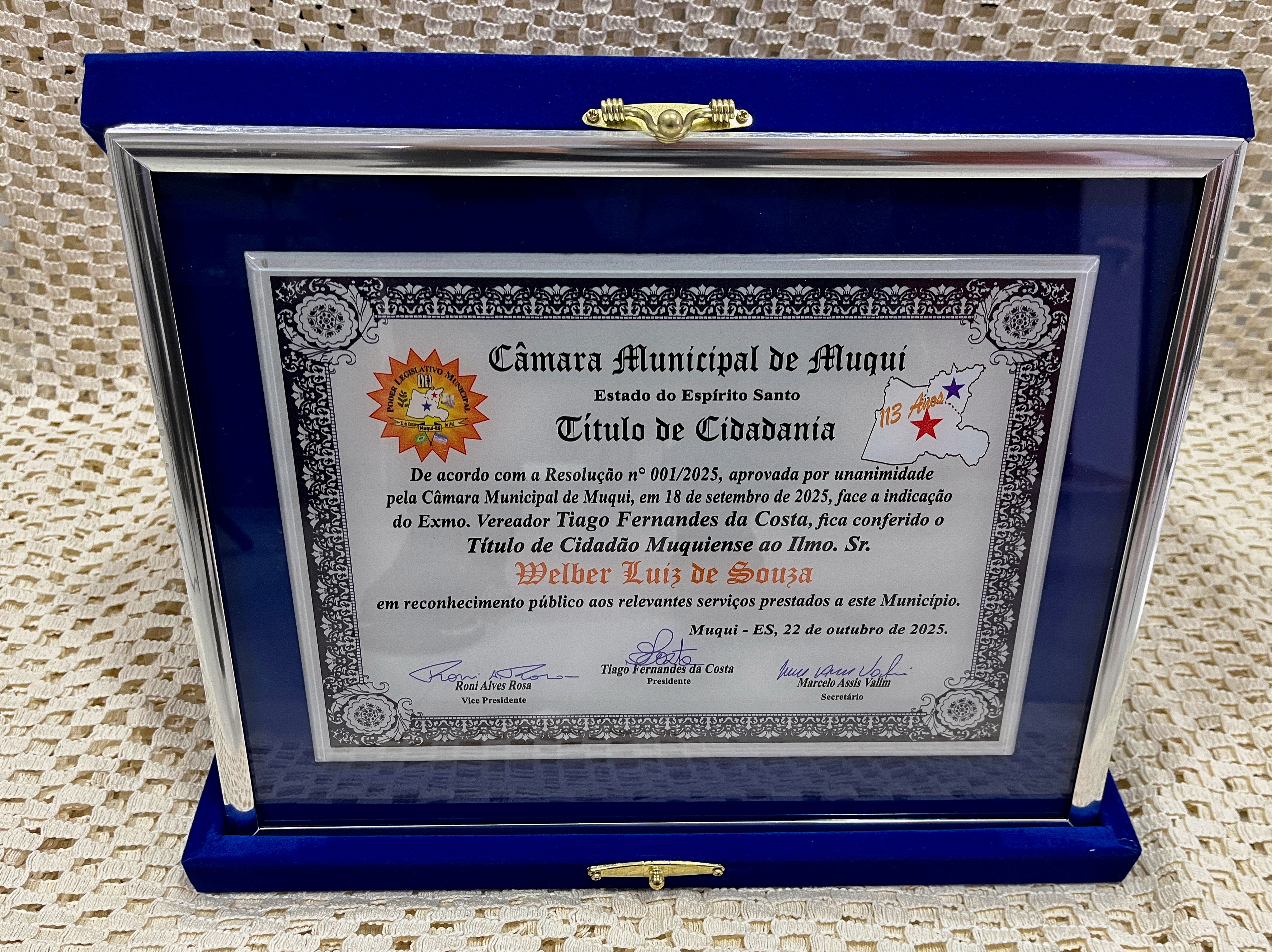 Ss SOLENE 113° ANIVERSÁRIO DE EMANCIPAÇÃO POLÍTICA